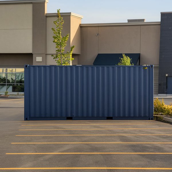 our commercial storage containers come with secure locking mechanisms